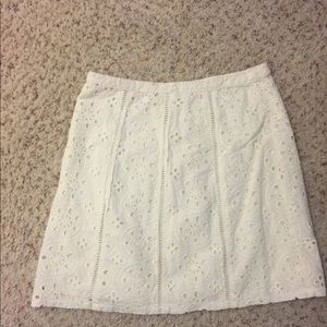 Cute hollister  off white mini skirt.Killer deal !